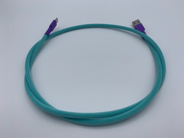 custom noncoiled usb cable